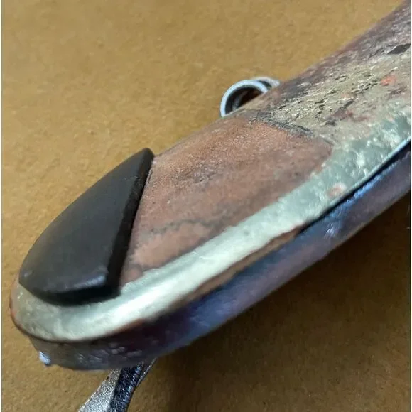 Valentino Garavani Pewter Metallic Jeweled Flat Sandals 8 - Picture 5 of 9